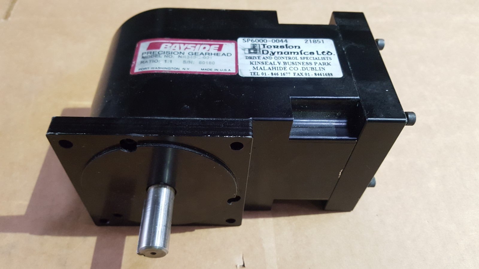 BAYSIDE NR34SC-001 RIGHT ANGLED GEAR HEAD (BR5.1B5)
