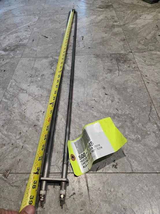 Chromalox Immersion 38″L Heater Element 275v 1000w 393-810104-002 350rm NEW $99