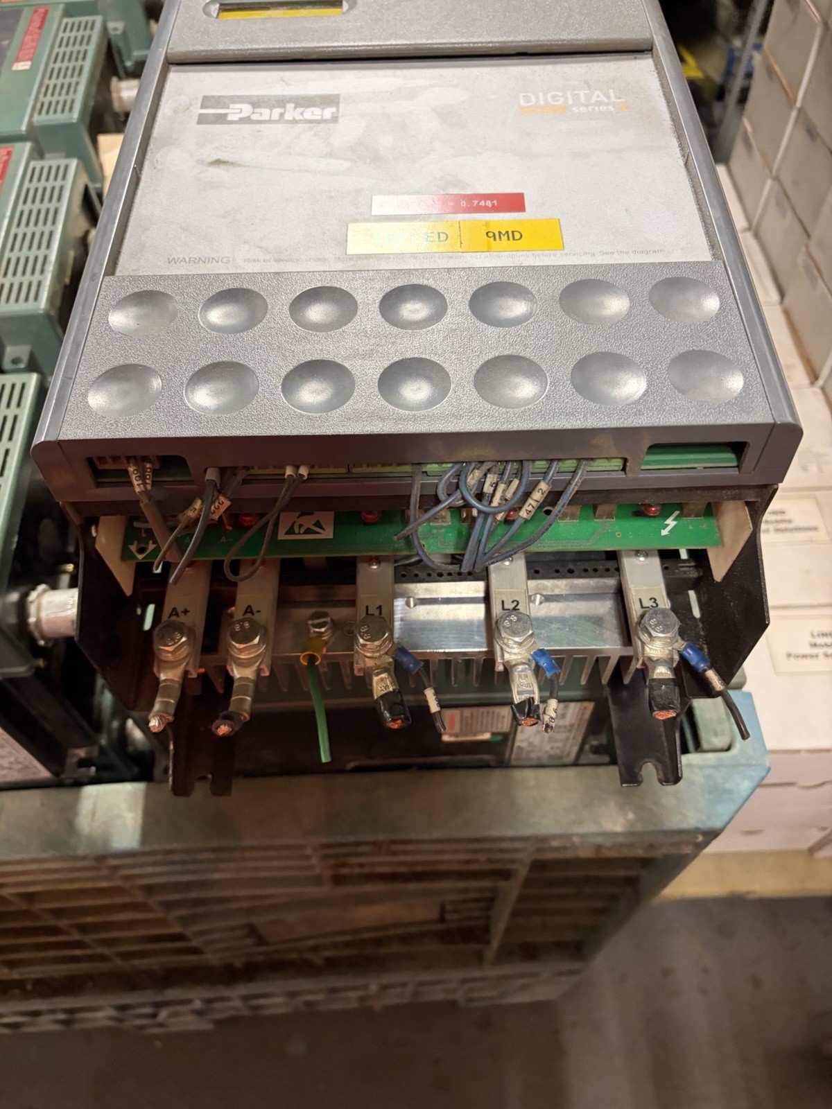 PARKER 590C/0700/9/1/0/0/0/00 590C/0700/9/1/0/0/0/00/00 DC Drive USED