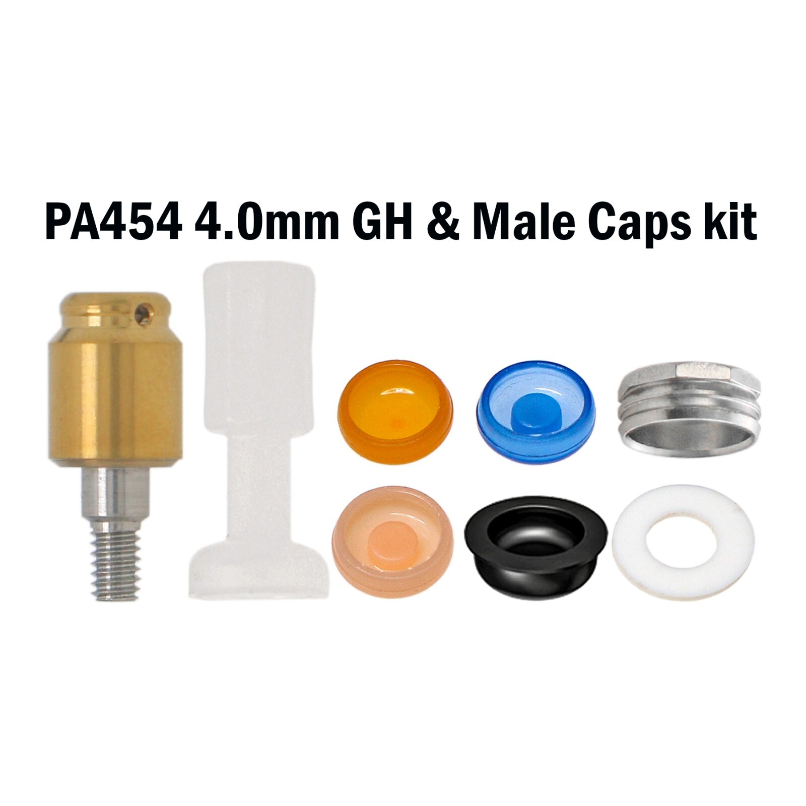 Dental Locator Abutment for Zimmer Tapered Screw-vent 4.5 Internal-Hex Implants