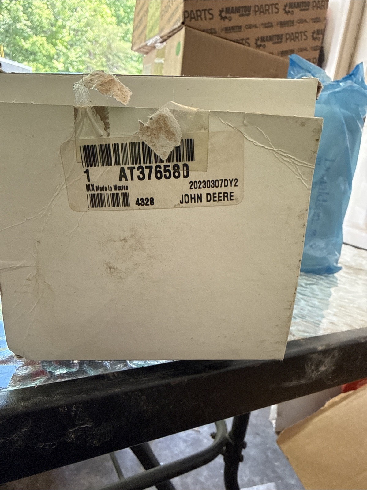 John Deere AT376580 New Oem Light Work Lamp Assembly for Tractors And Equipment