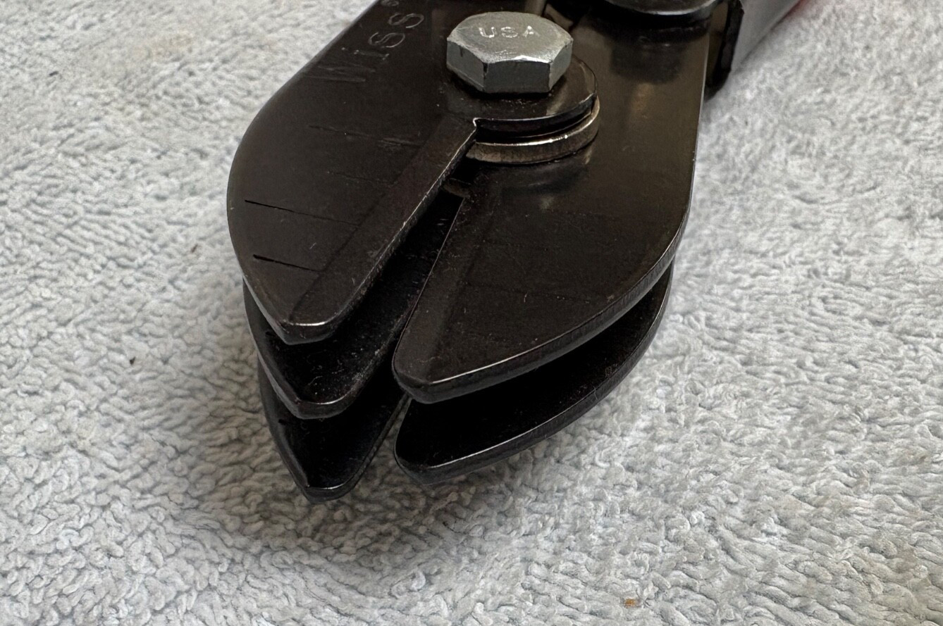 WISS TOOLS 5-BLADE SHEET METAL DUCT CRIMPER HC-5