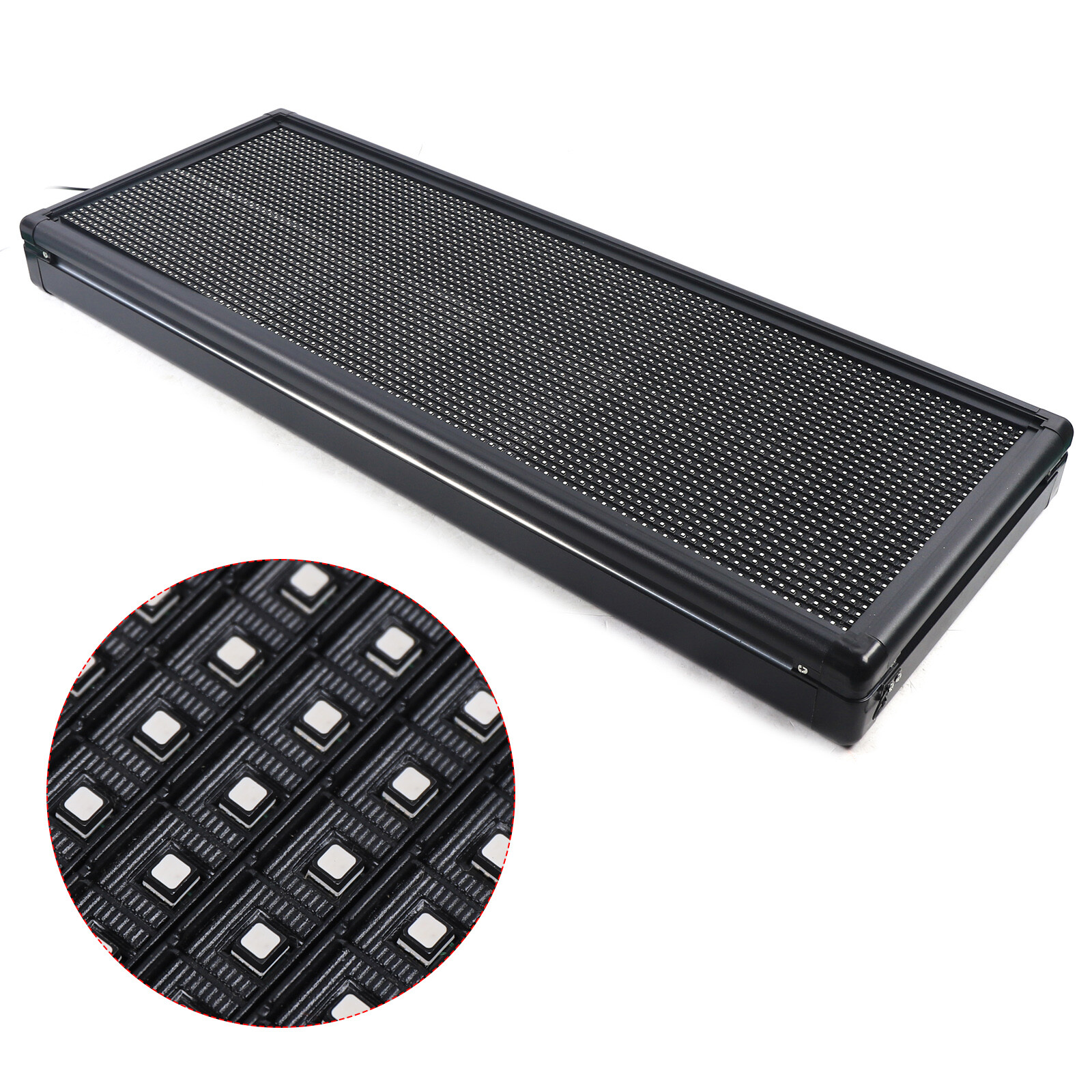 LED Sign 40″ X 15″ Scrolling Message Display Board 3 Color Programmable Sale!