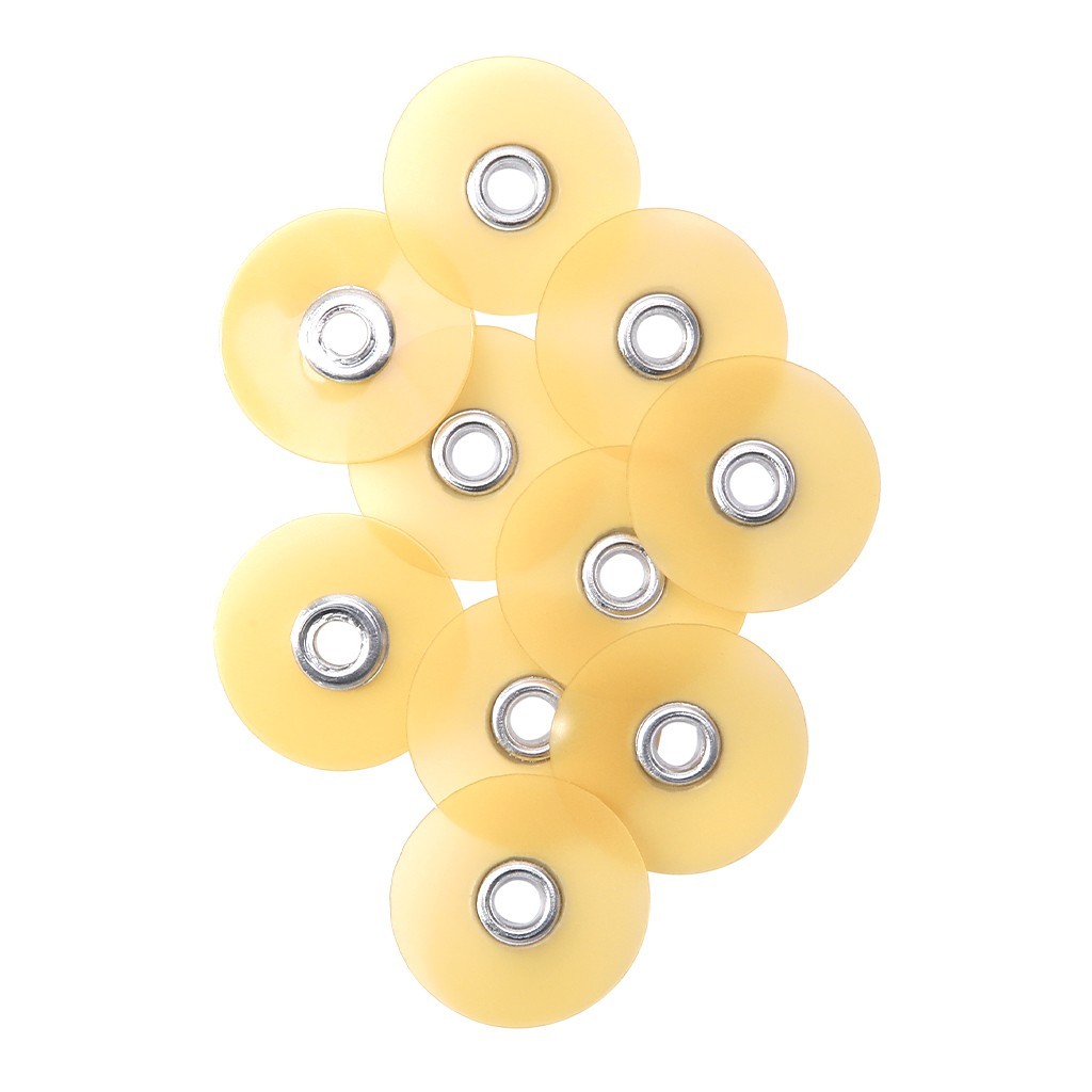 40PCS Dental Soflex Discs Composite Finishing Polishing Discs 12.7mm & mandrel