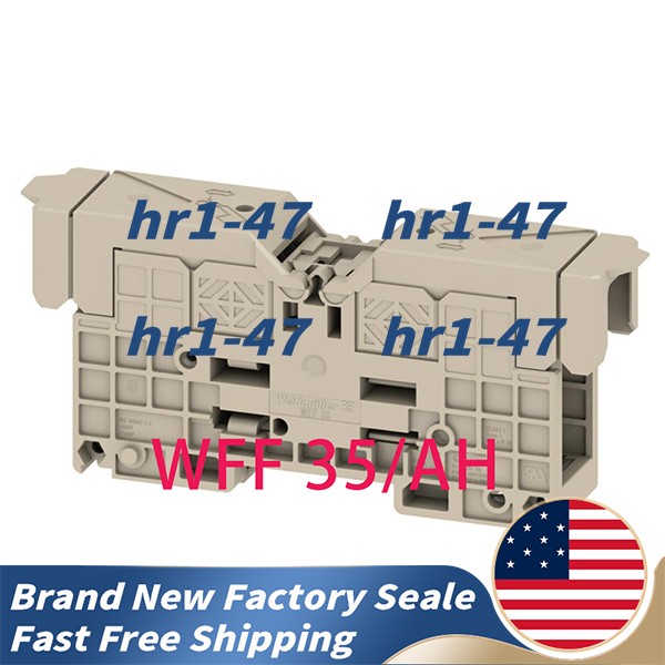 10pcs WEIDMULLER WFF 35/AH 1029300000 Bolt-type Screw Terminals Dark Beige New
