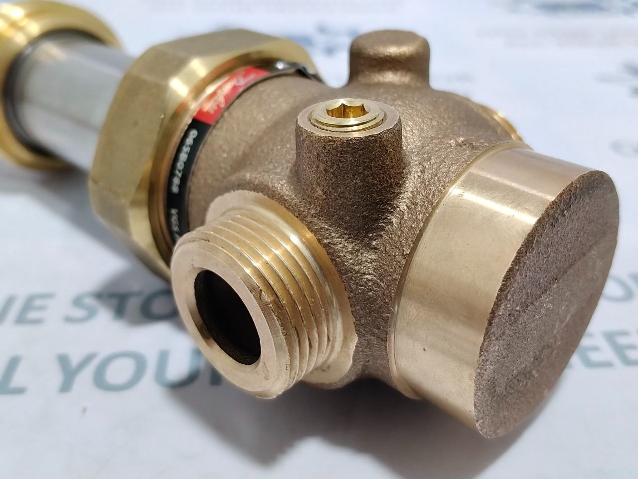 Danfoss 065B0788 VGS PN25 DN15 2-Way Threaded Control Valve G3/4A 3.2m³/h