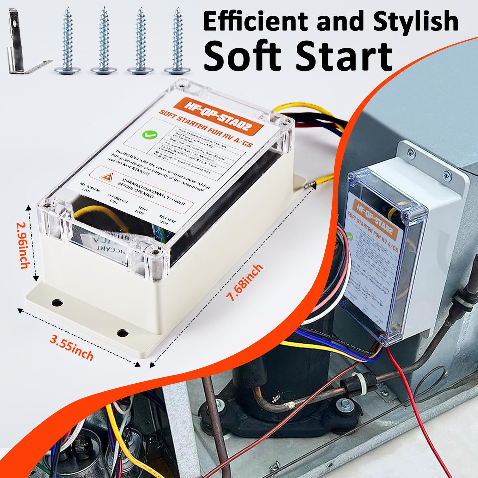Wodli Soft Start Kit For Rv Air Conditioner Hvac Soft Start Kit For Rv Van