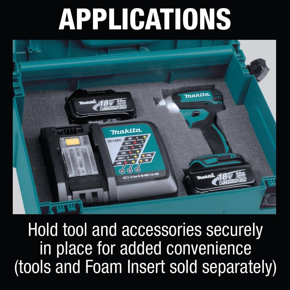 Makita 12-1/2 In. X 15-1/2 In. X 11-5/8 In. X-Large Interlocking Case