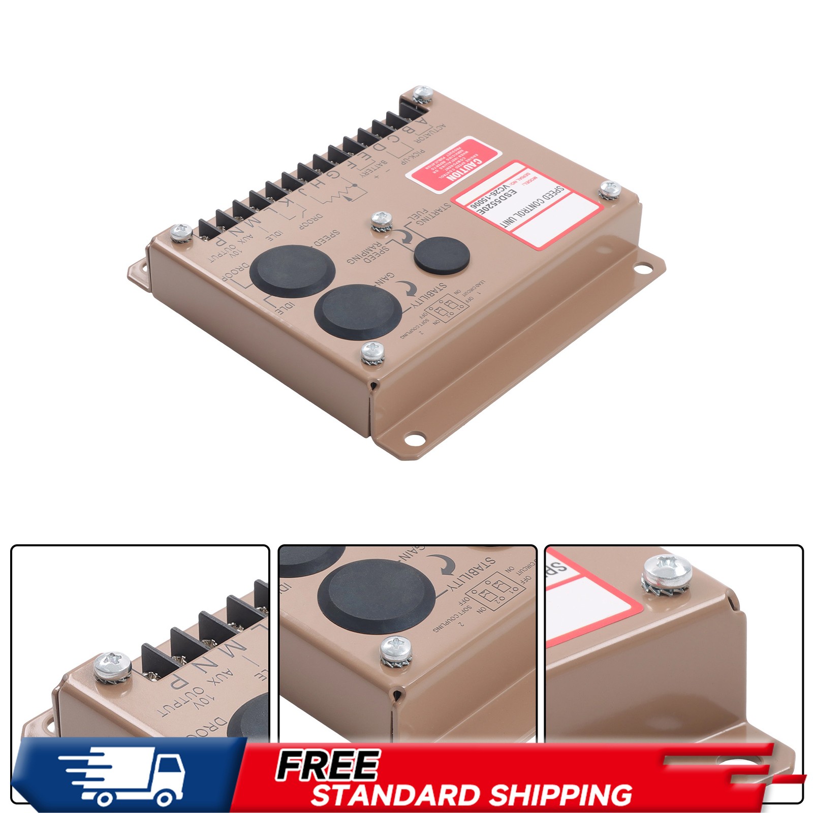 ESD5520E Speed Control Unit Generator Engine Governor Replacement
