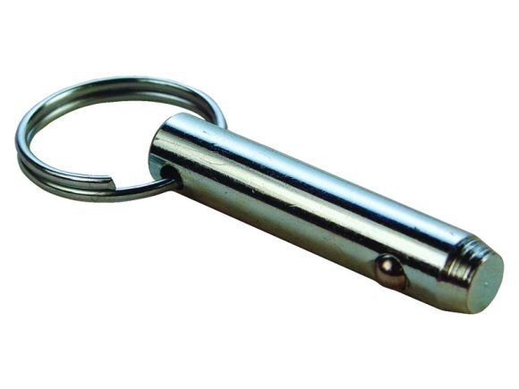 Detent Pin 1/2 x 7.000 (7) Medium Carbon Steel Zinc Clear (4 Pieces)