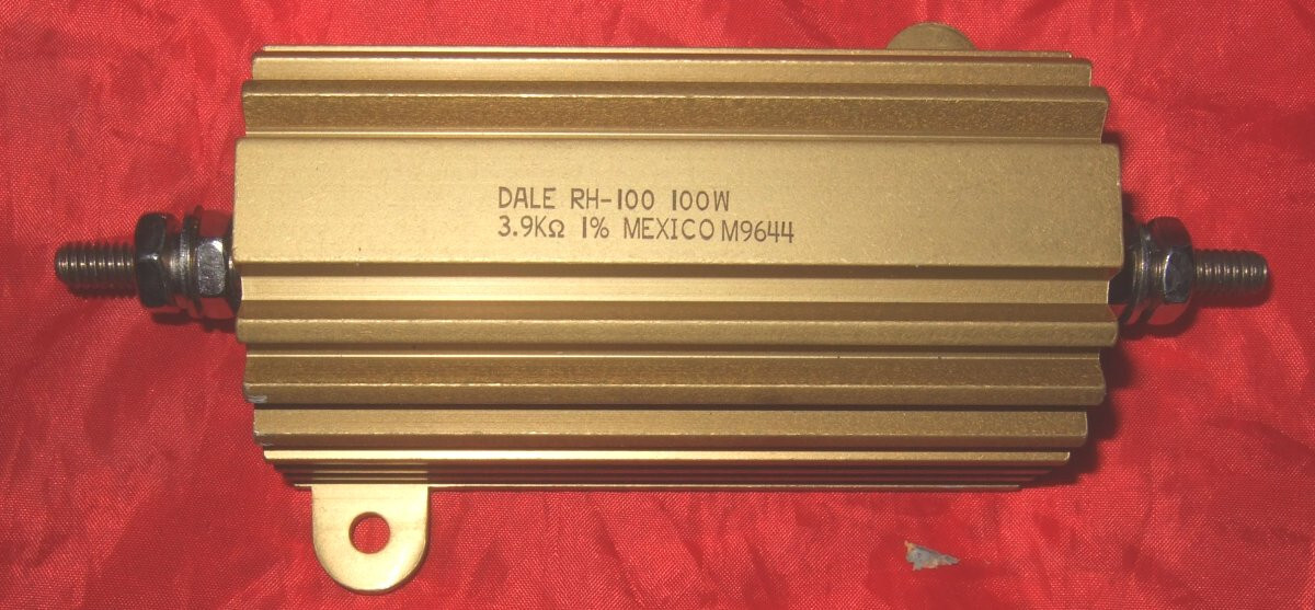 Dale RH-100 3.9K OHMS 100W 1% Power Resistor