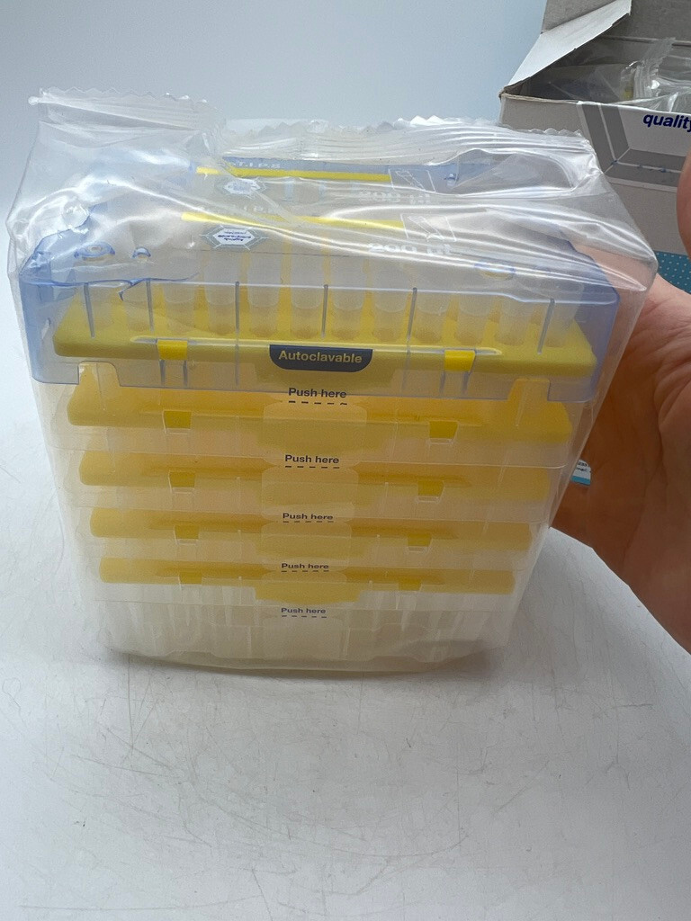 Lot 8 Boxes EPPENDORF epTIPS Pipette Tips Reloads Assorted Size as shown GERMANY
