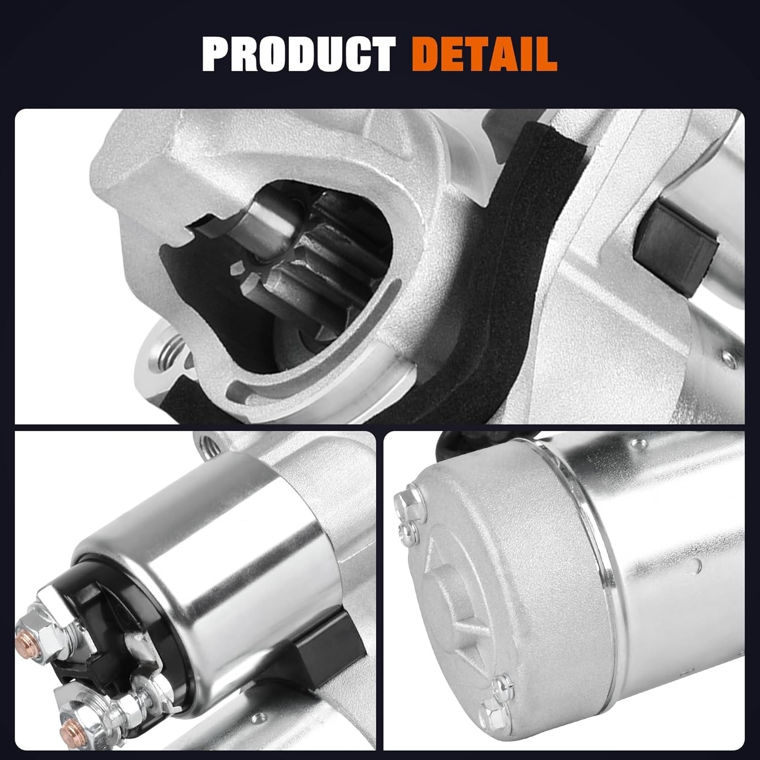 SINTLY 19288N Starter Motor Fit for Nissan Versa 2009-2011, Versa 2015 Note 2015