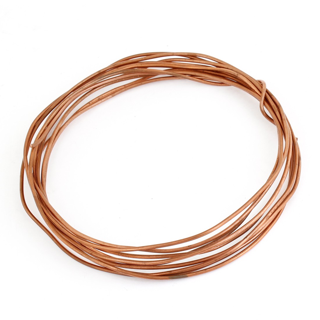2.7M Length Copper Tone Refrigeration Slender Pipe Tubing Coils