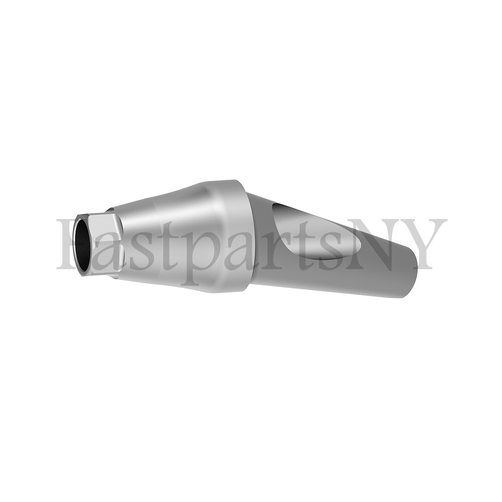 lot x 10 Angulated 25 degree Abutment Hiossen Regular replica screw 4 mm conical