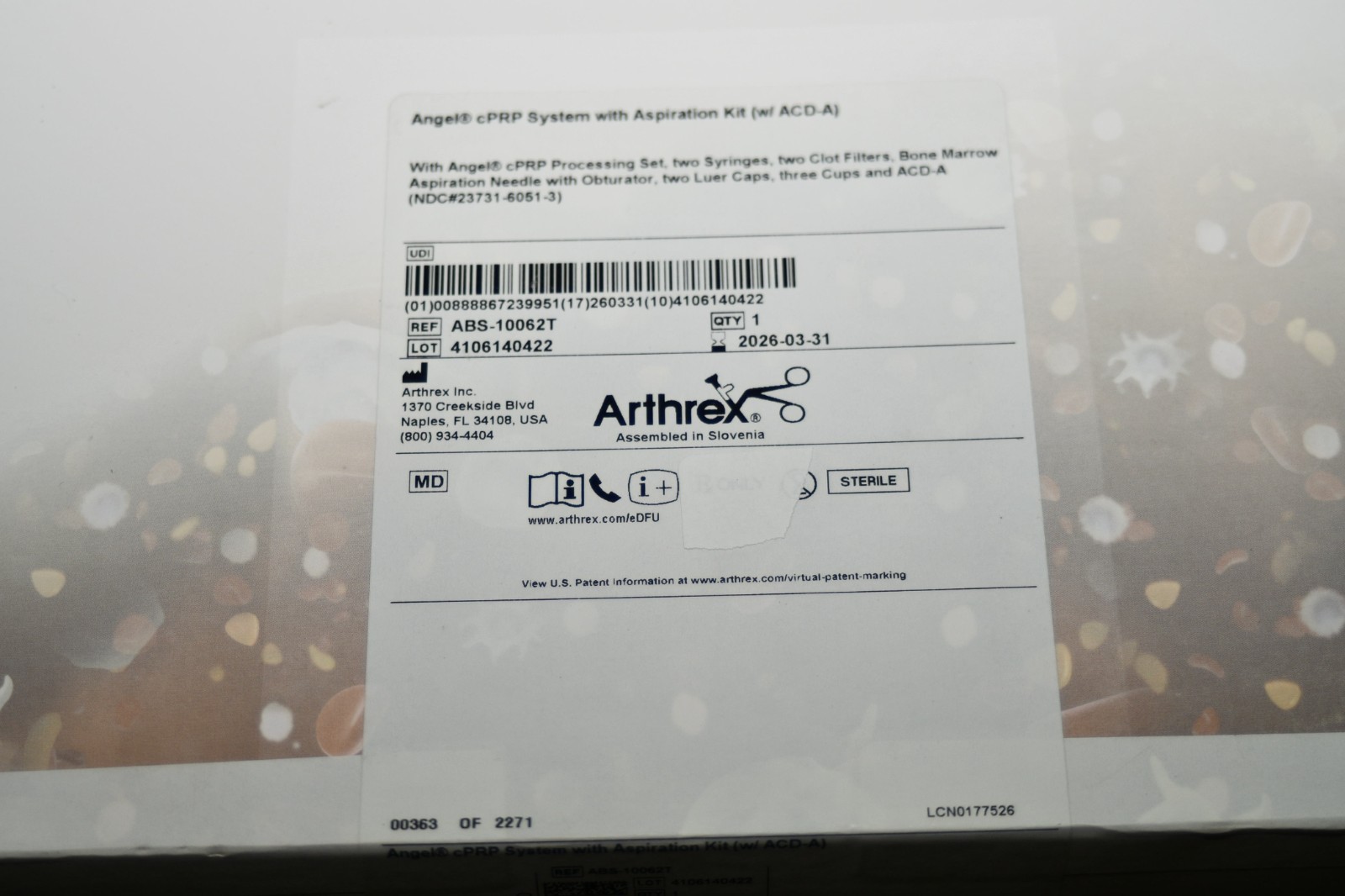 ABS-10062T – ARTHREX ANGEL CPRP SYSTEM EXP 2026-03-31 for Training or Veterinary