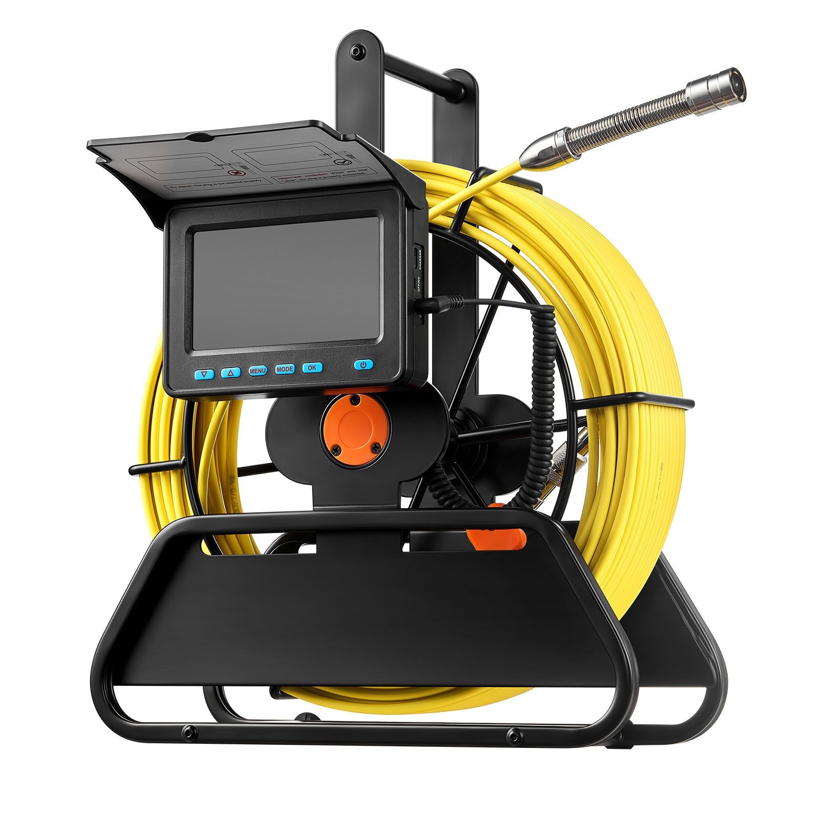 Drain Inspection Camera 4.3in 164ft IP68 6LED