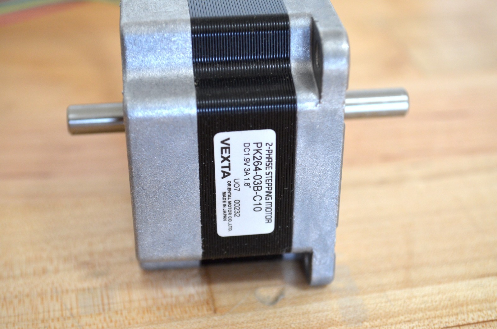 NEW Vexta Oriental PK264-03B Nema23 Dual-Shaft Stepper Stepping Motor 68oz-in x1