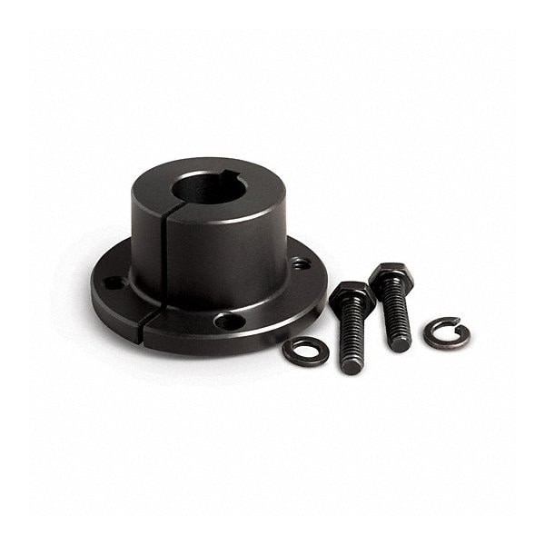 Zoro Select Qt34 Quick Detachable Bushing, Qt, 3/4 In Bore Dia, 1.25 In