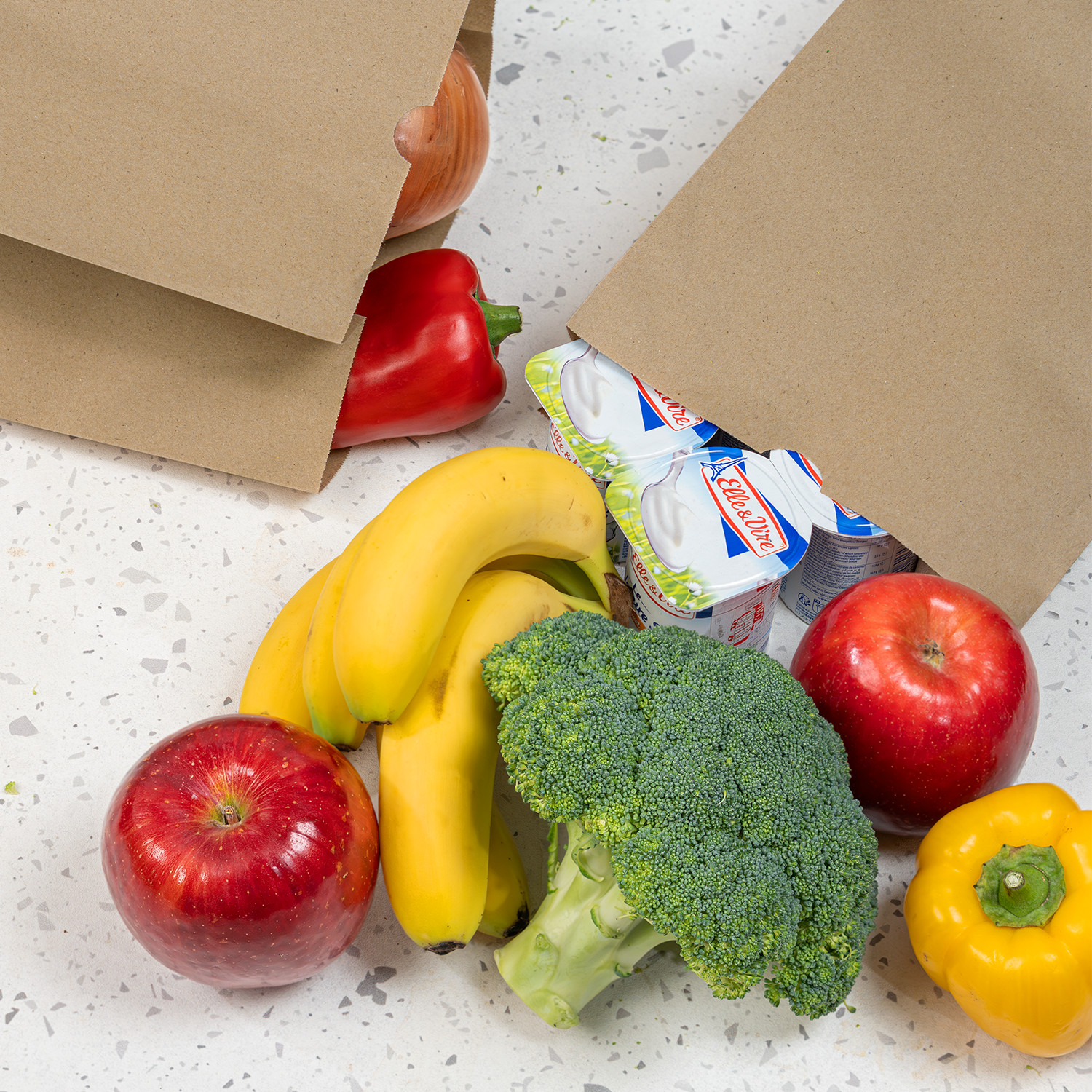 Karat 20 LB Paper Bag (Kraft) – 500 ct, FP-SOS20K (500)