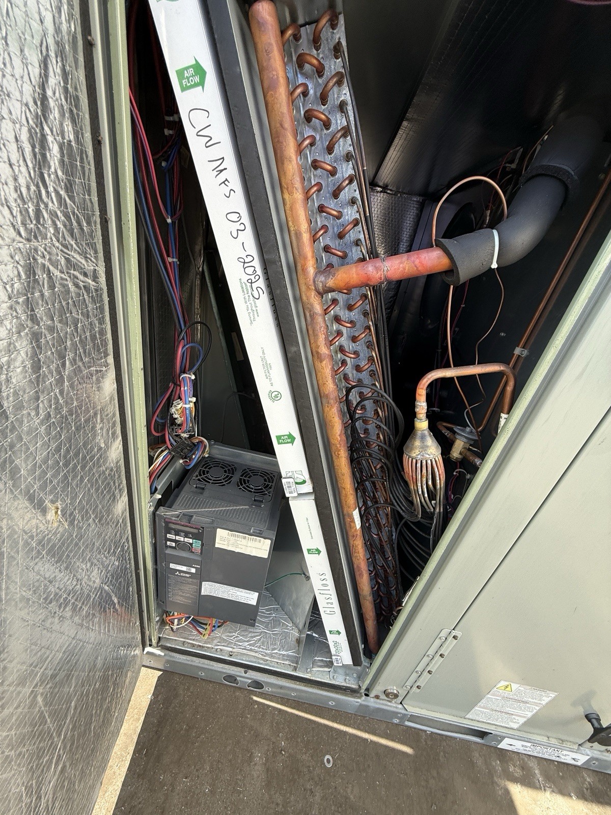 Trane Rooftop Air Conditioner THD240G4RRD16H9C5A1A6B00HA Cooling Heating 3 Phase