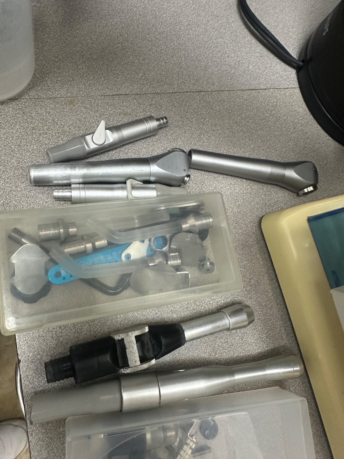 Mixed lot dental parts, suctions, air syringe UNTESTED