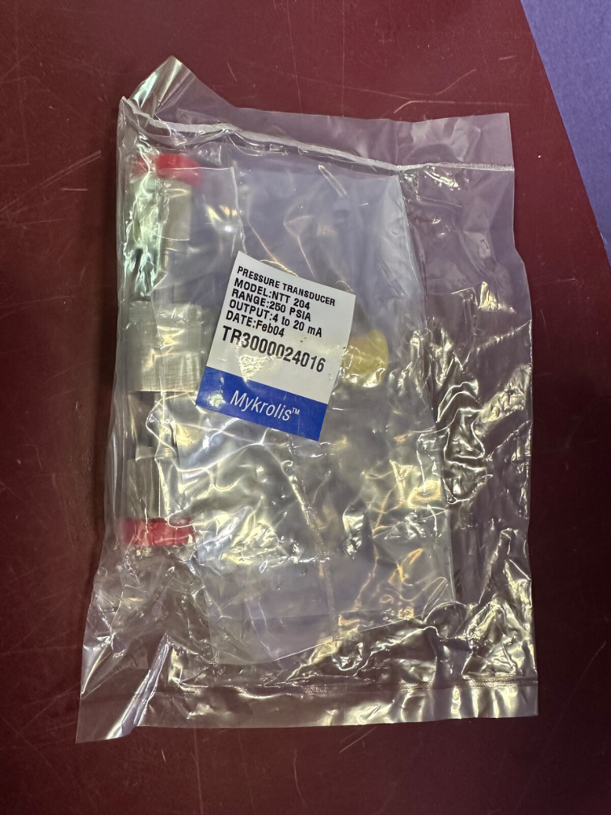 NEW Mykrolis NTT 204 Pressure Transducer