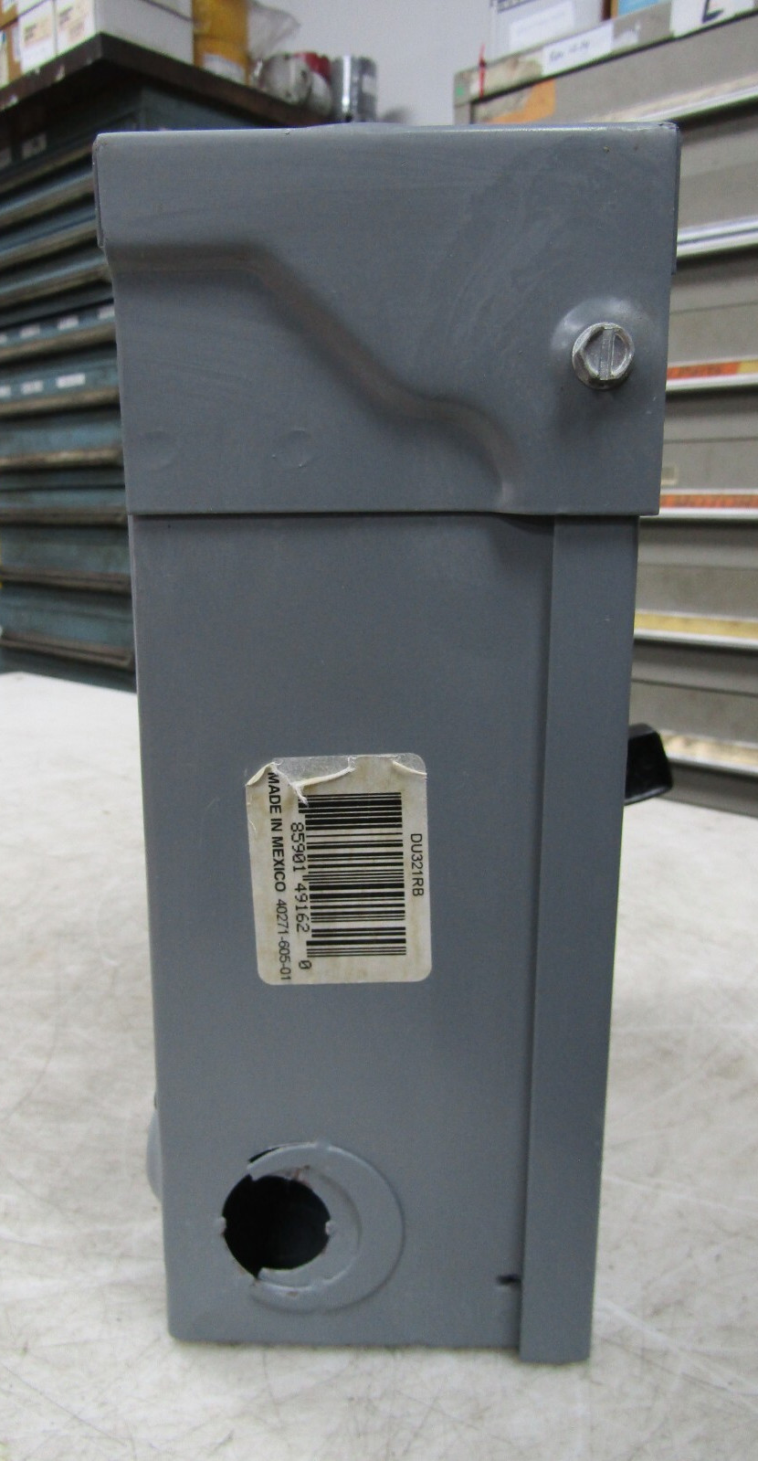 👀SQUARE D 30 AMP NON-FUSED SAFETY SWITCH 3Ø 240 VAC 7.5 HP MAX TYPE 3R DU321RB