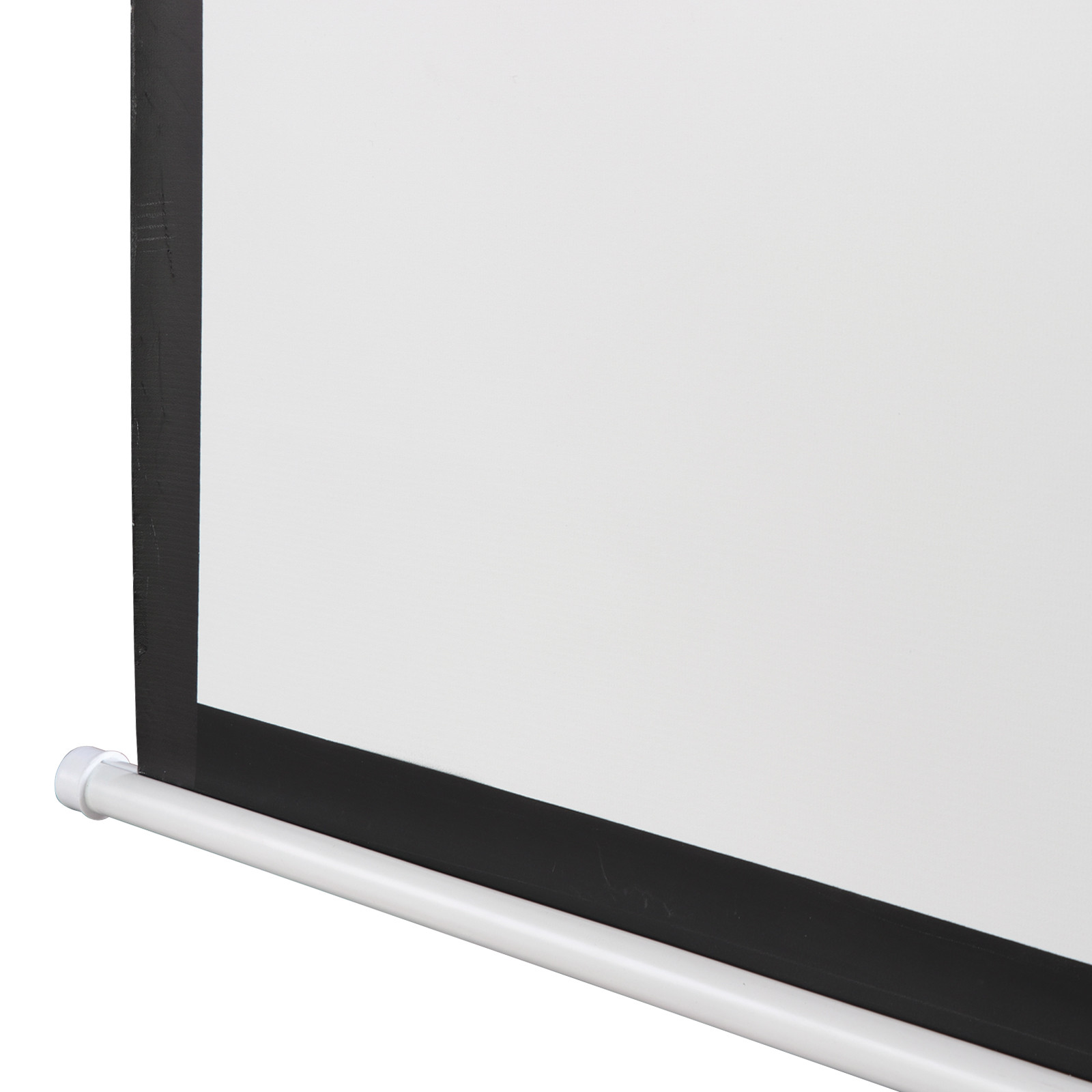 120» Projector Screen Projection Screen Manual Pull Down HD Screen 1:1 Format
