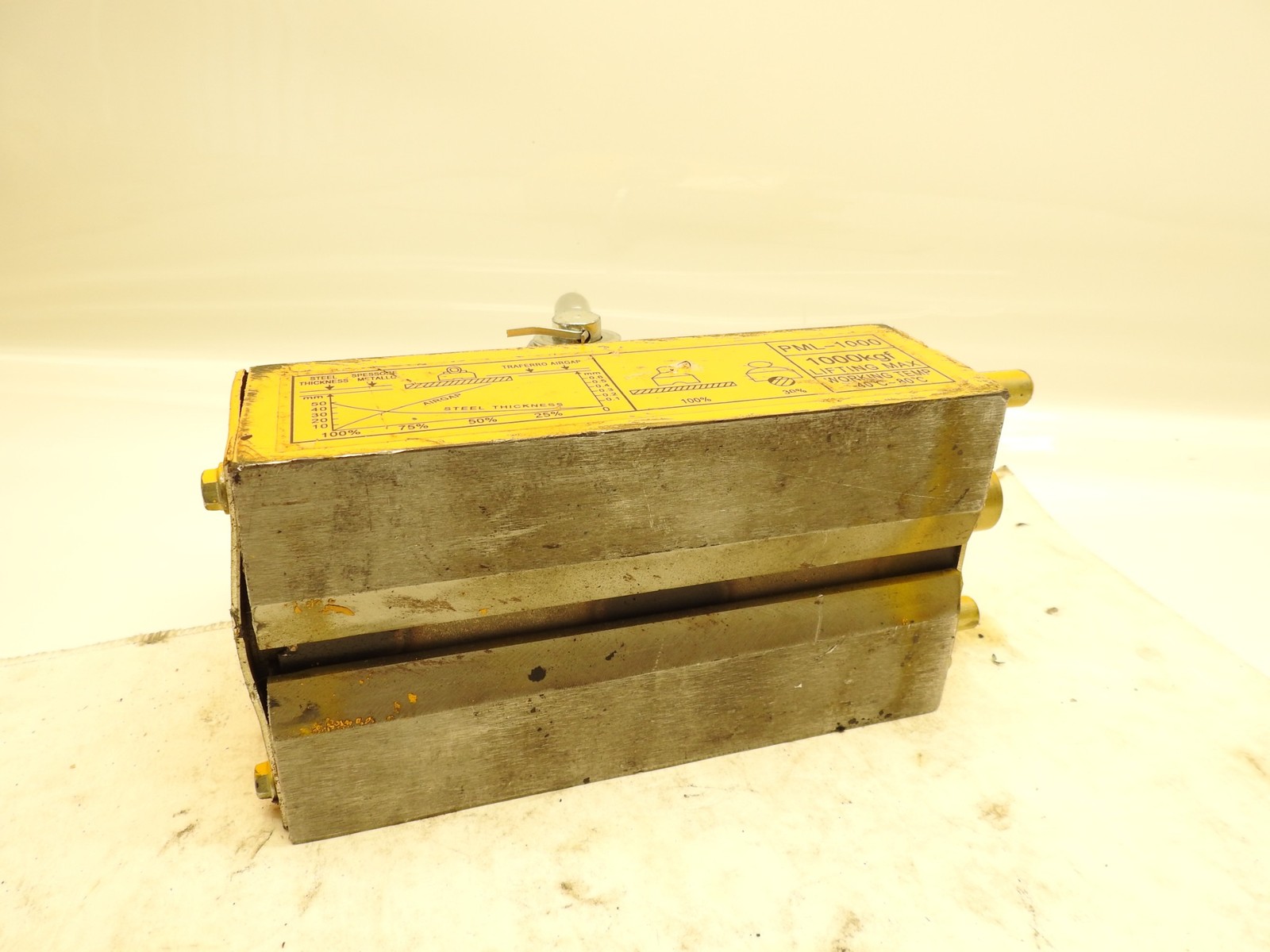 Permanent Magnet Lifter PML-1000 2200lbs/1000kg Pulling Capacity