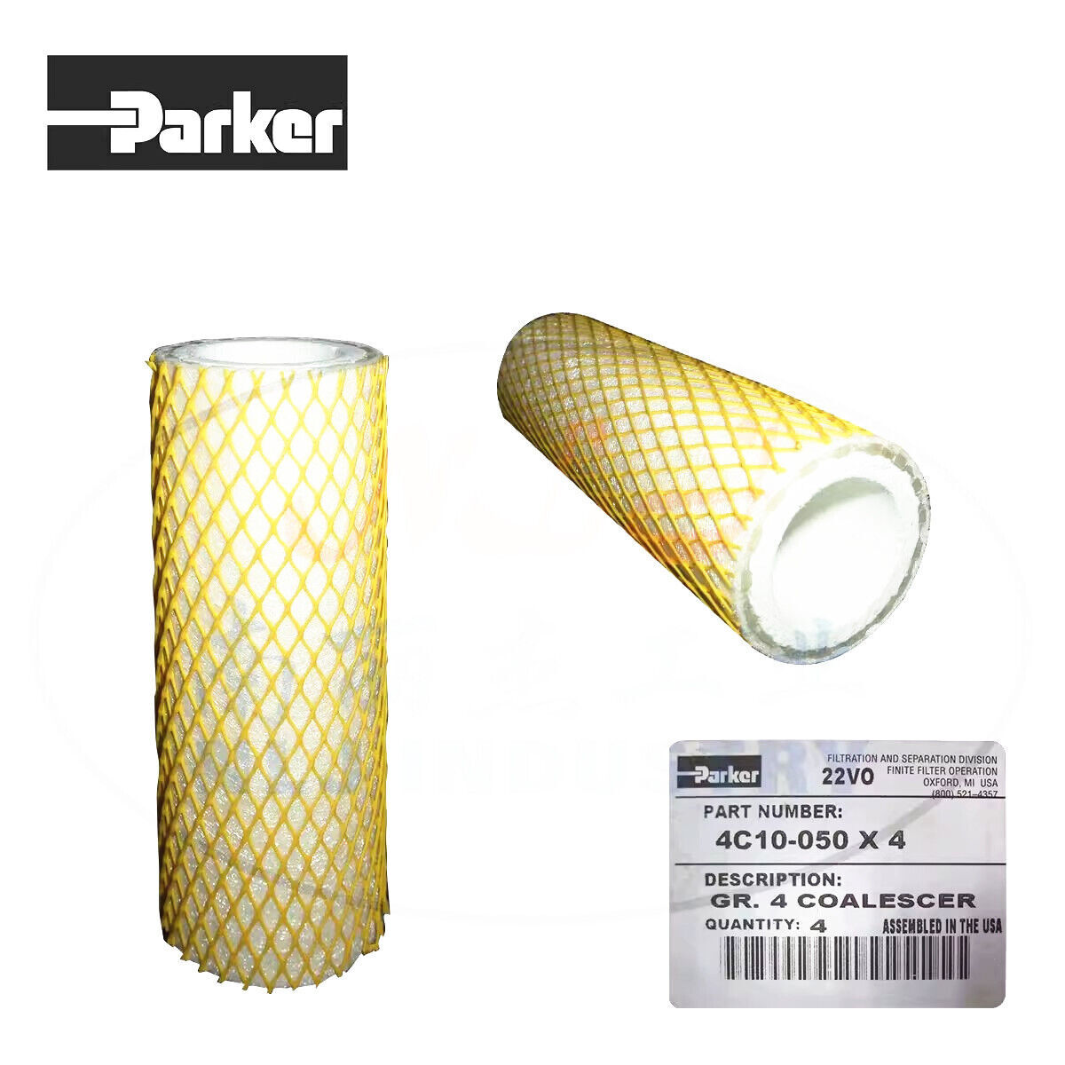 4Pcs./Box New 4C10-050 X 4 Filter Element