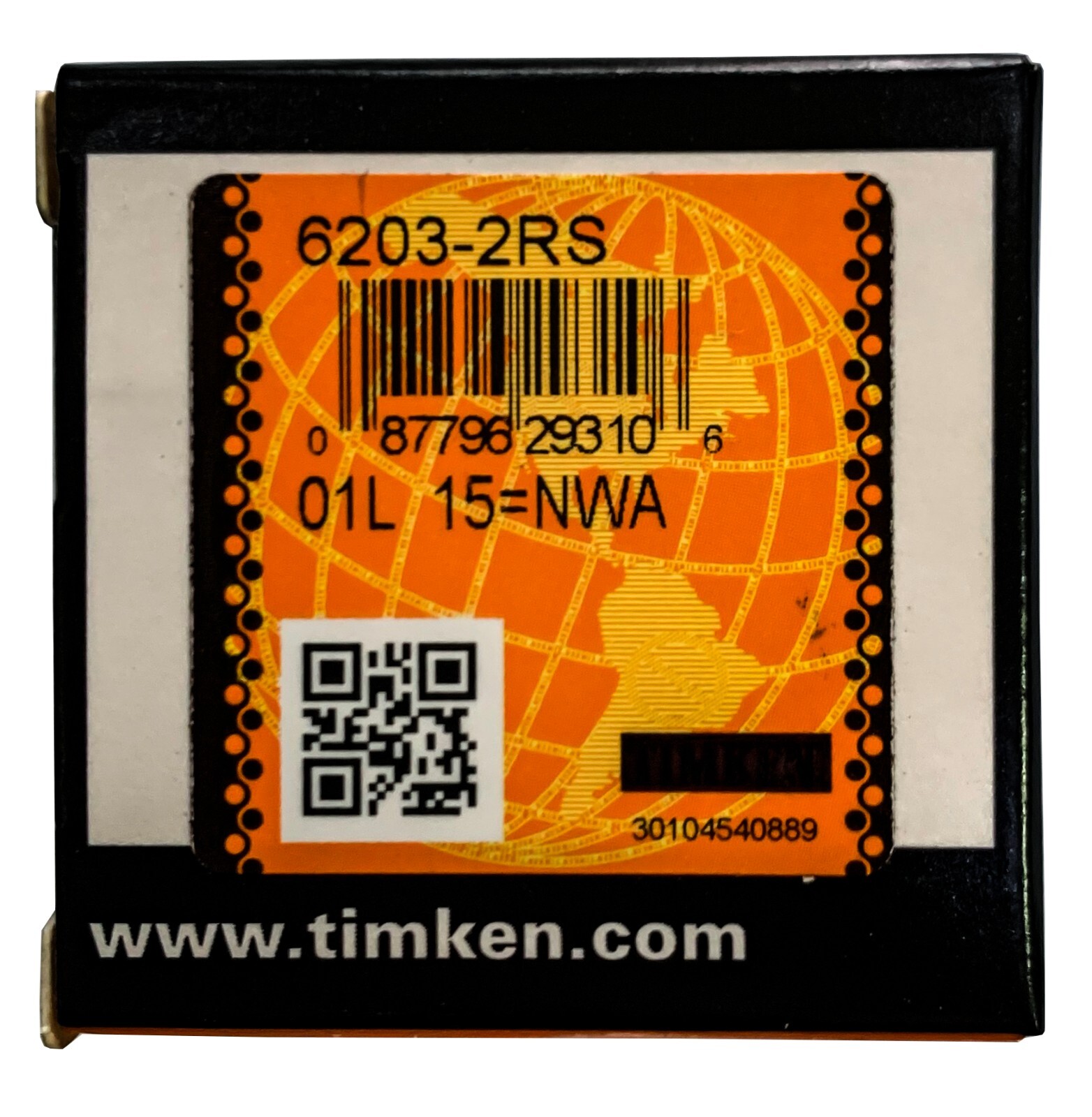 2PACK TIMKEN 6203-2RS 17X40X12MM Double Rubber Sealed Bearings Same Day Shipping