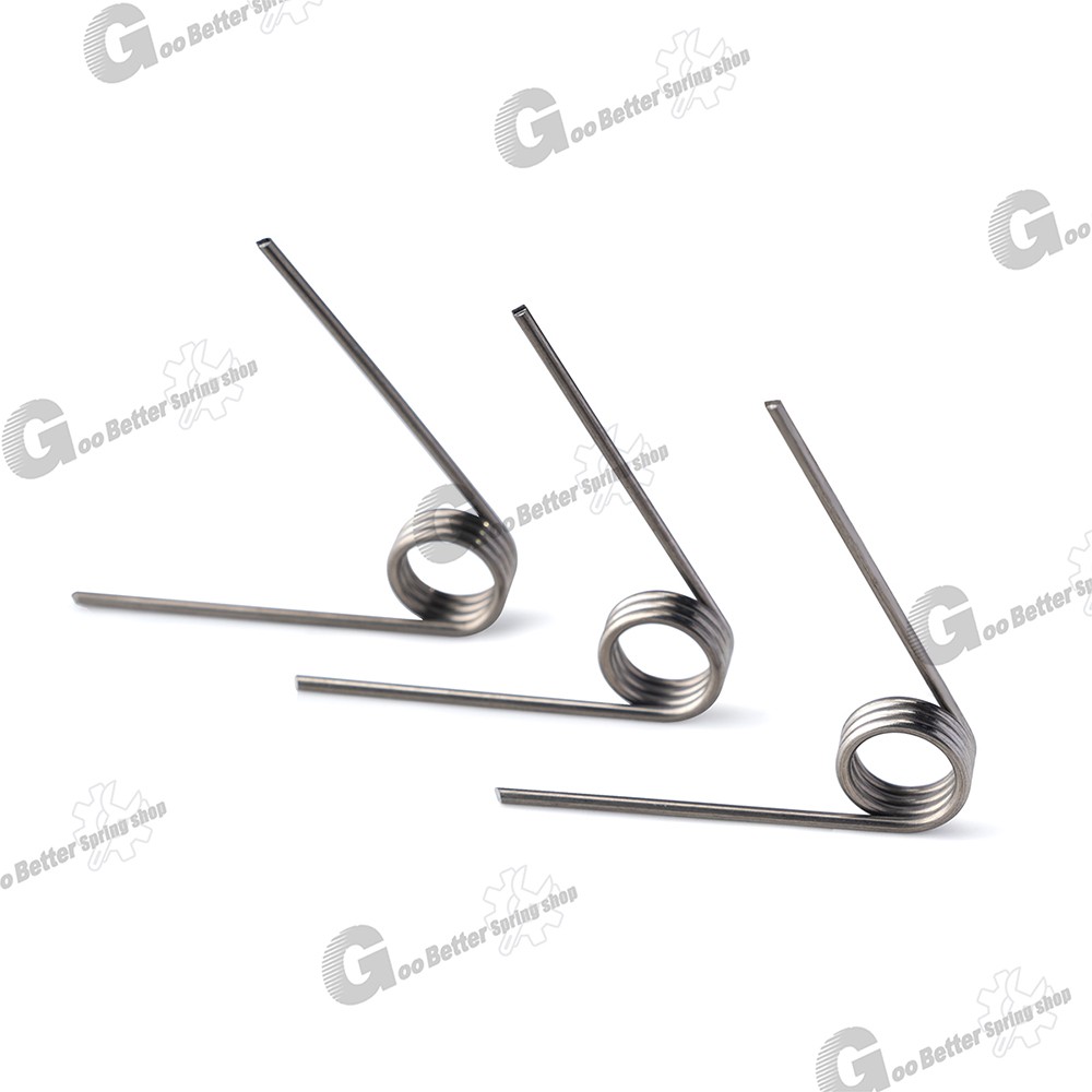 Torsion Spring 3-9 Coil (10 pcs), 1.2mm Wire dia, 6 ~ 12mm OD, Left spring Steel