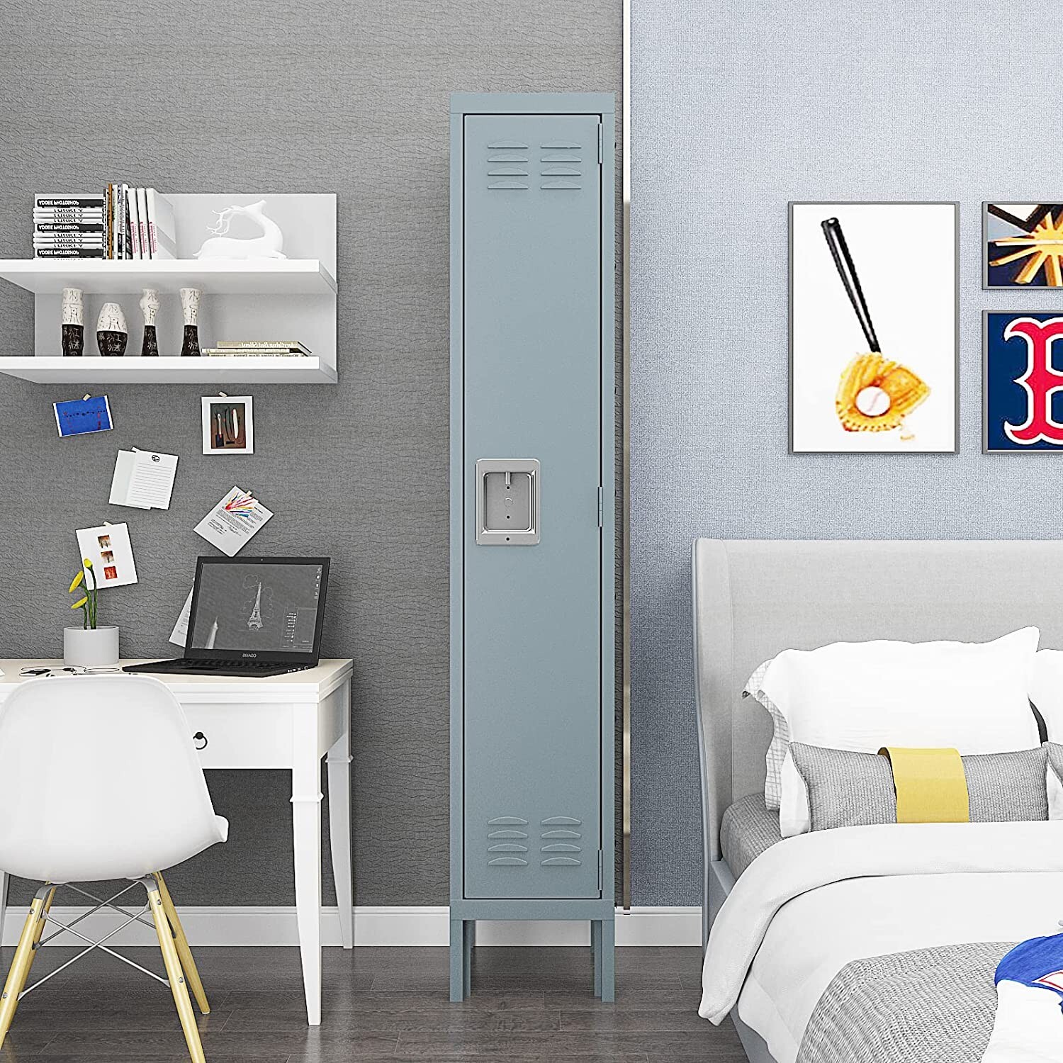 Metal Lockers Storage Cabinet Steel Storage Locker for Office School Gym Hotel