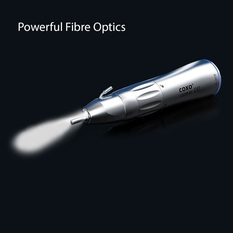 COXO Dental Surgical Handpiece 20:1 Implant Contra Angle 1:1 Straight Attachment