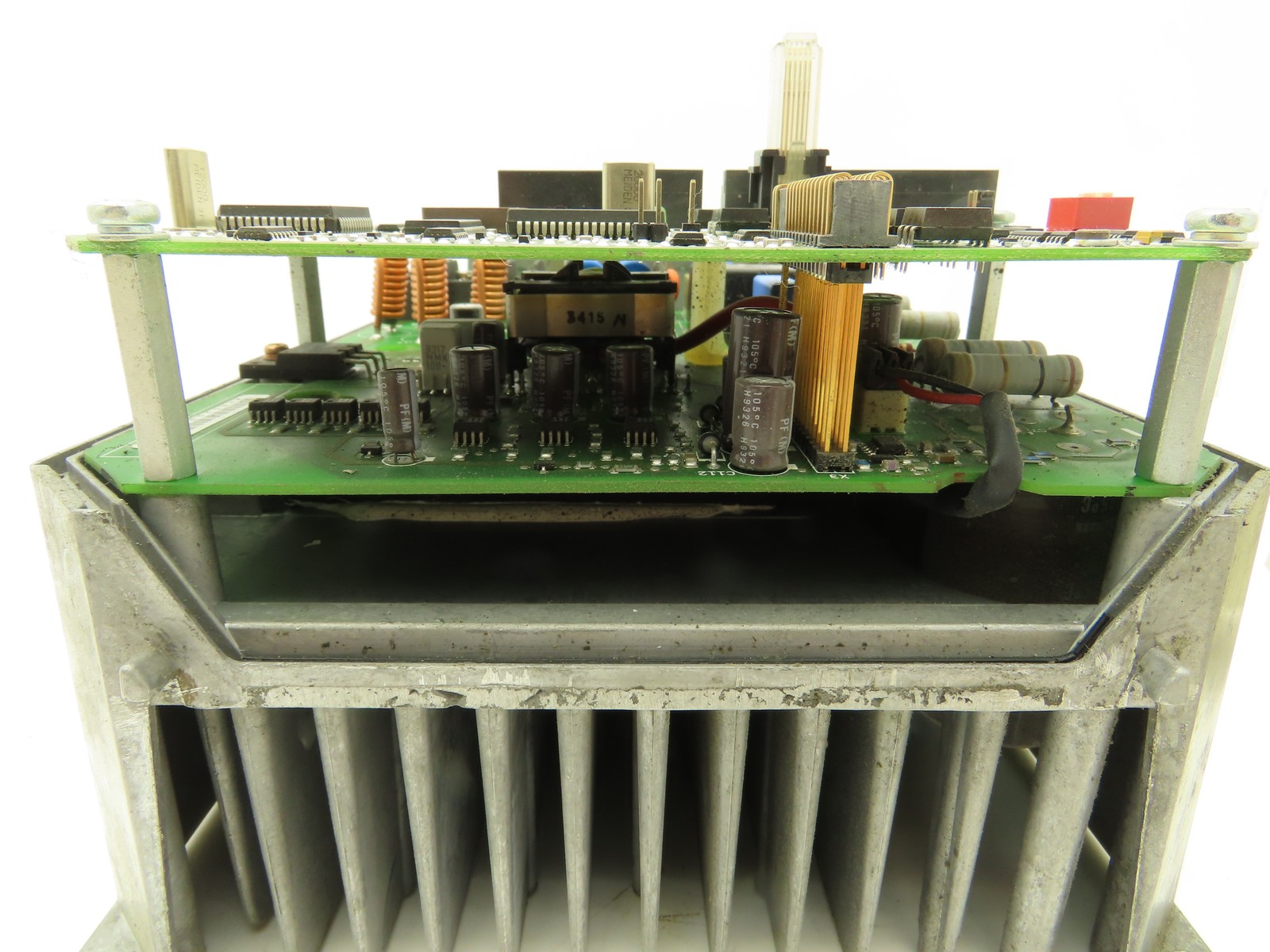 ABB ACS201-1P6-3-00-10 ACS 200 AC VFD Drive 1HP 480V 3PH Broken Cover