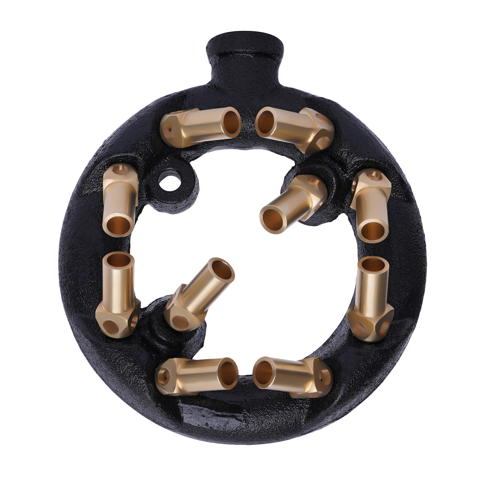 10-Head Jet Burner for Wok Cooking, 80,000 BTU Natural Gas Burner