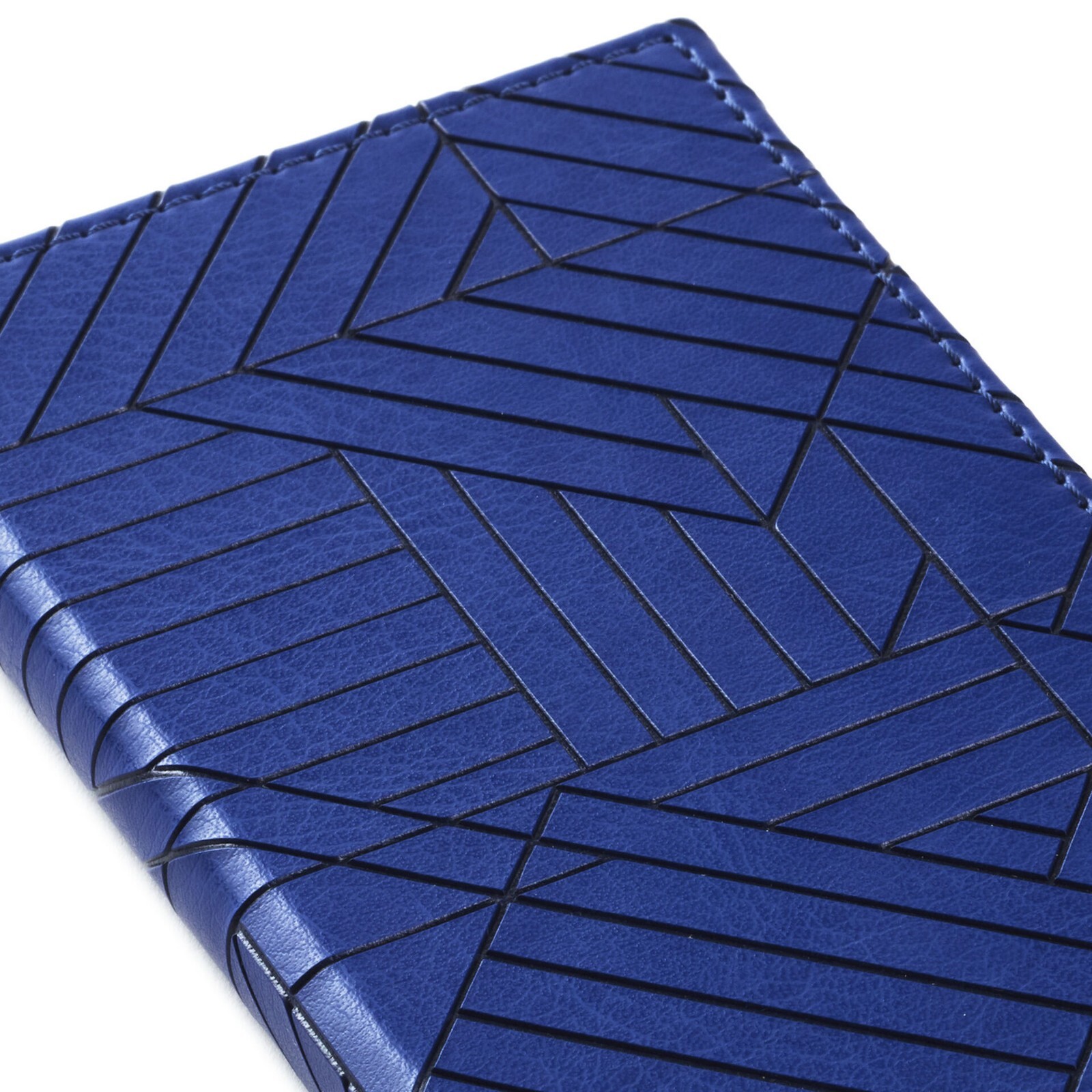 Hallmark Beautiful Geometric Blue Sim Leather Password Keeper, 3.25″ x 6.25″