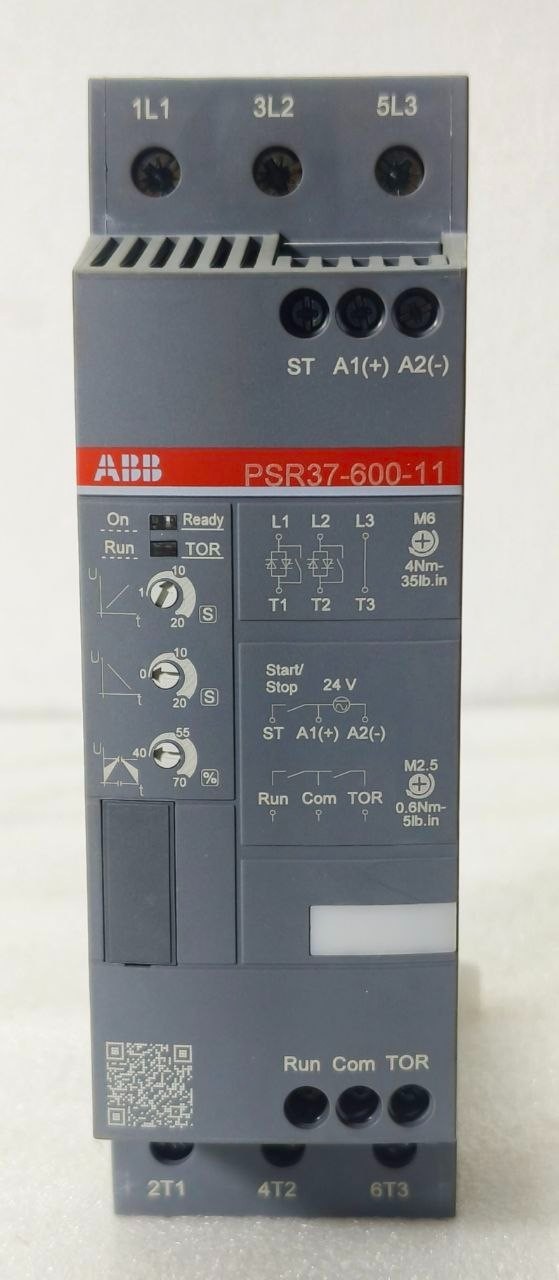NEW🆕 ABB PSR37-600-11 SOFTSTARTER 37A 208-600V AC 24V AC/DC CONTROL FREE SHIPP