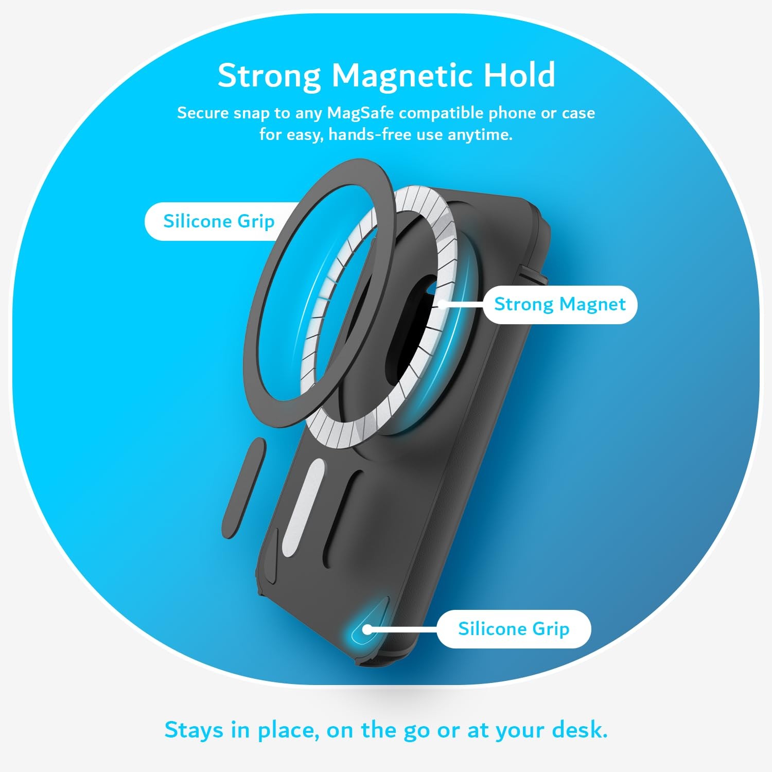 TUDIA Magnetic Holder for PLAUD Note and Plaud Note Pro AI Voice Recorder Case –