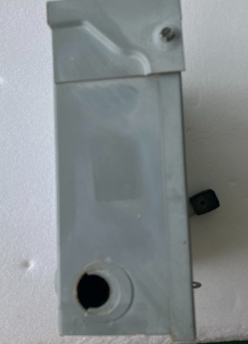 SQUARE D Fusible Disconnect Switch, D221NRB NEMA 3R ENCLOSURE, 30 AMP, 240 VAC