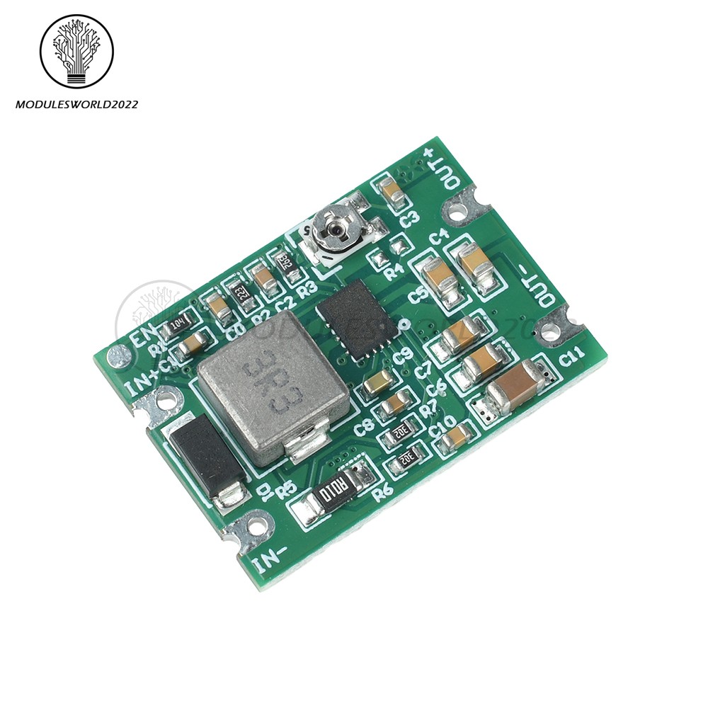DC 3–20V to 1.2–18V Buck-Boost Module Regulated Power Supply Module for Battery