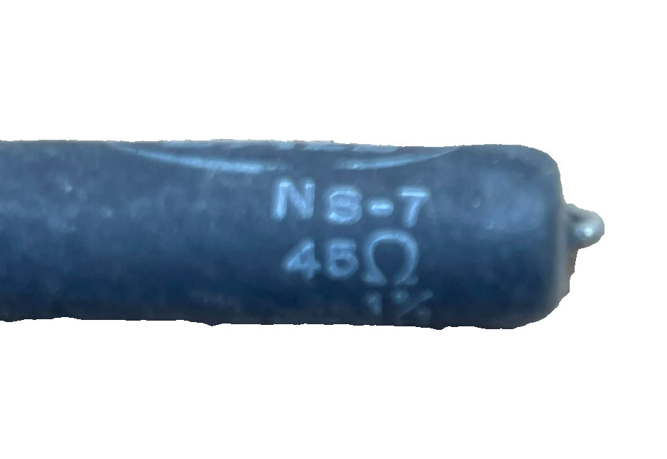 Vintage Dale NS-7 Resistors 45 Ω ohm – 1% / 6836N (Lot of 20)