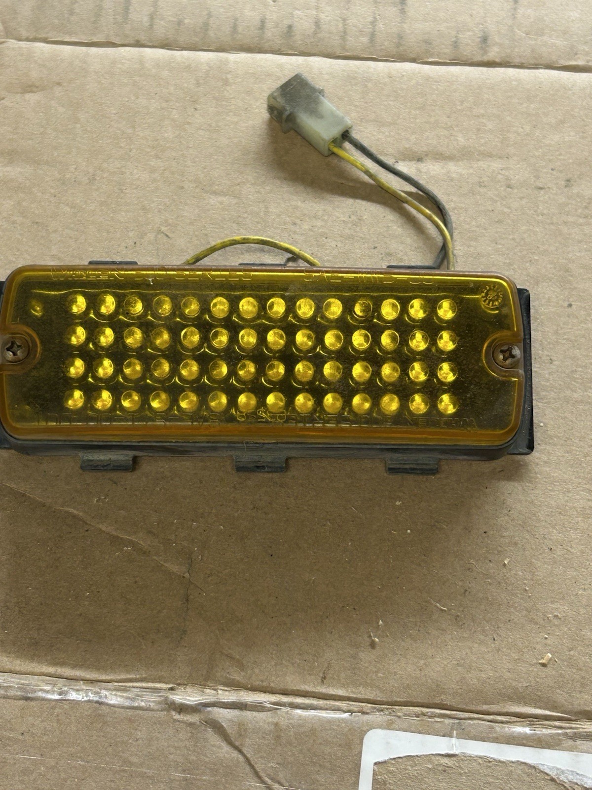 Whelen 500 Series LED Amber Steady Burn