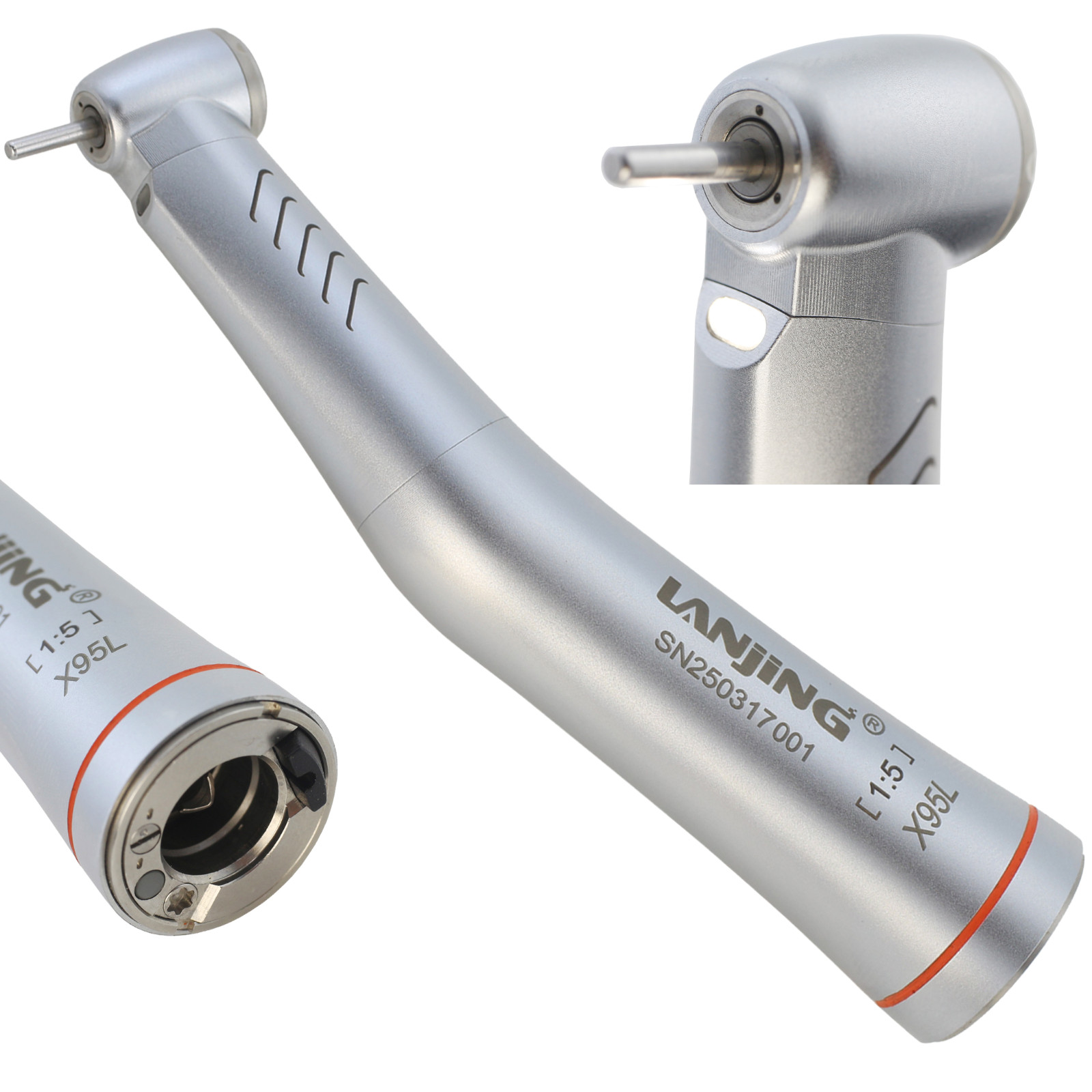 Dental Electric Handpiece High Speed 1:5 Contra Angle KaVo MASTERmatic LUX M25L