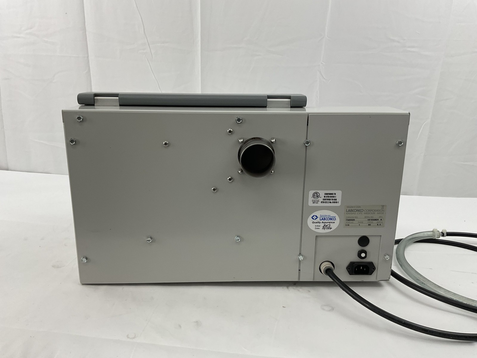 Labconco 7320020 RapidVap Vertex Evaporator 50 Sample Concentrator Lab System