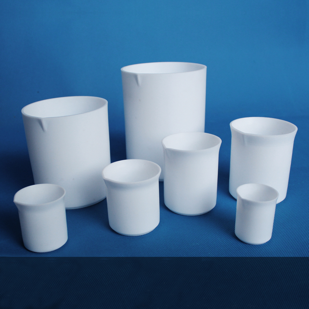 30/50/100/150/250/500/1000ml PTFE Measuring Beaker Cup Labware