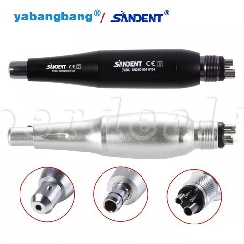 360°Swivel Dental Hygiene Prophy Handpiece Air Motor 2/4Hole 4:1 Nose Cone Color