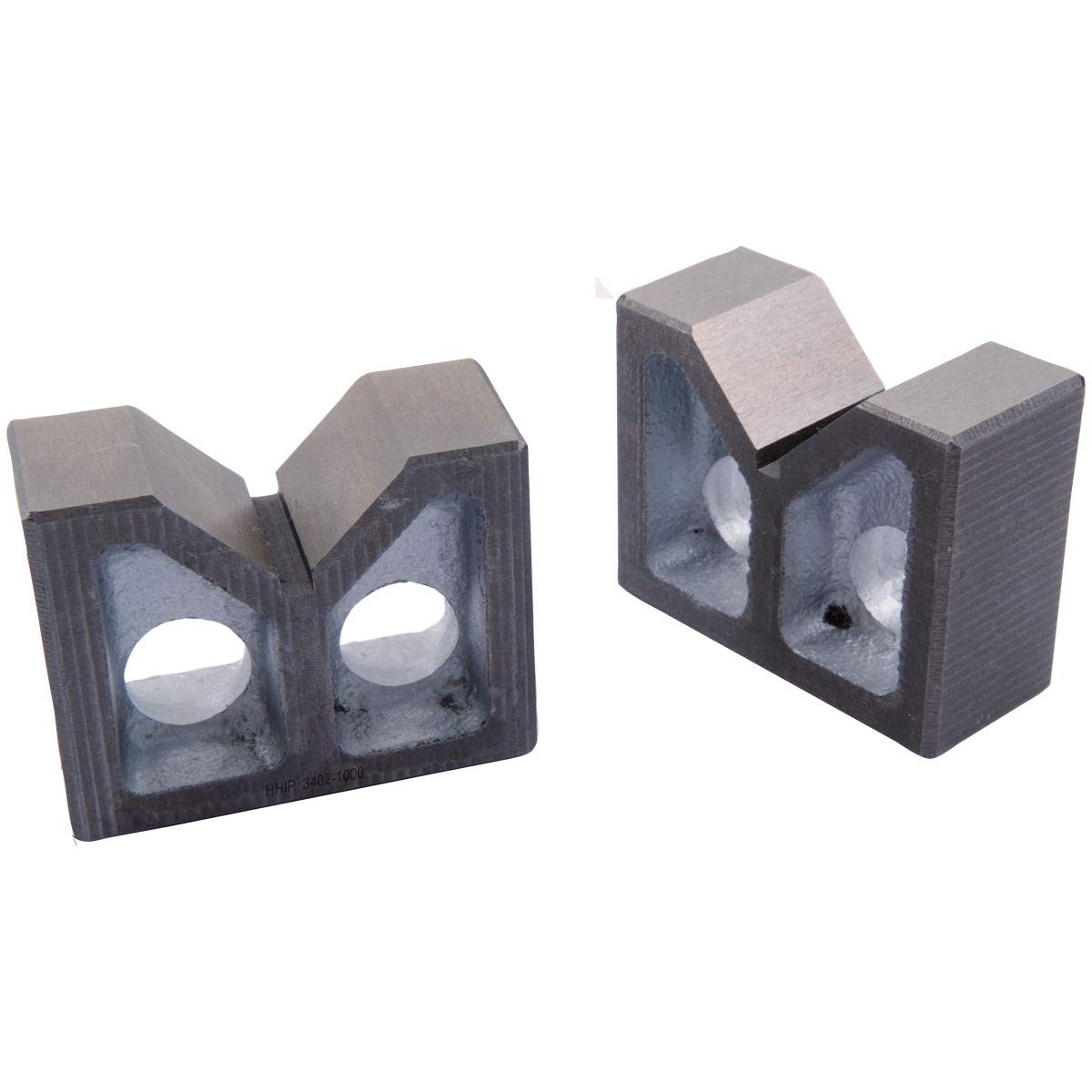 HHIP 3 X 1-3/4 X 2-3/8 INCH CAST Iron V Block Set (3402-1001)