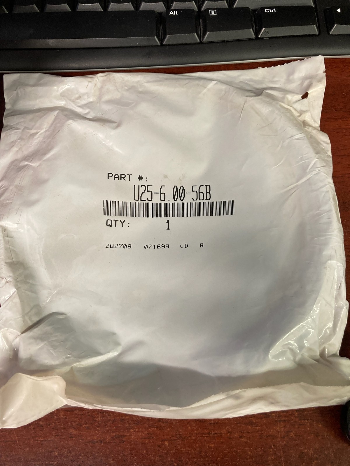 U25-6.00-56B US-90URE-6.000×6.500×9/16 Polyurethane Hydraulic Seals Pack 2